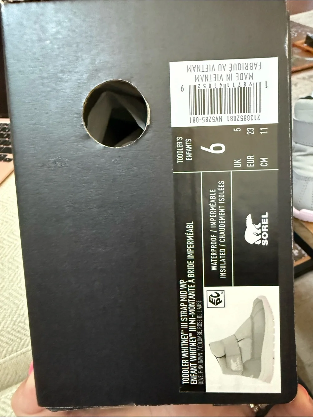 Whitney III Strap Mid Waterproof NIB - orig. $75